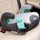 Седиште за во автомобил Graco Eversure Lite, без потпирач за грб, ECE R129 i Size, сиво