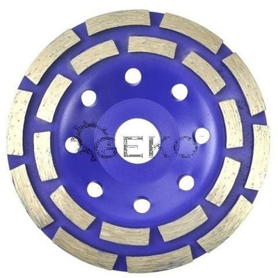 Disk bluarës betoni Geko Concrete Grinding Disc 125, 2SEG, gri