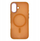Капак за телефон Wozinsky Fashion Case MagSafe за Samsung Galaxy S25, TPU, со MagSafe, портокалов