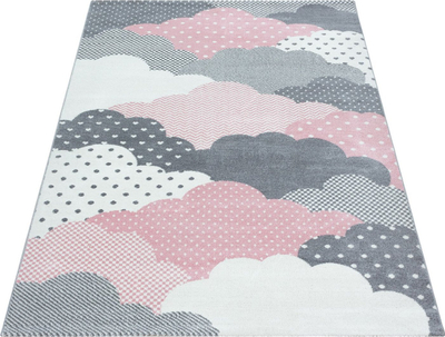 Tapet loje Carpet Clouds Pink, 160x230 cm, shumëngjyrësh