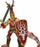 Figurinë kalorës Papo Medieval Era Knight Stag, e kuqe