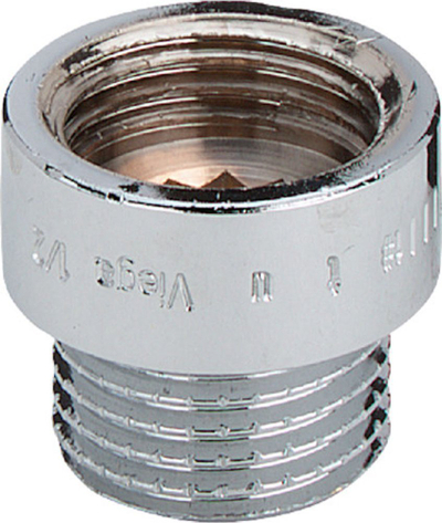 Zgjatues rubineti Viega 3526, G3/4, 40mm, krom