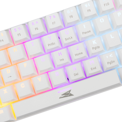 Tastierë Gaming Baracuda Dolphin, e bardhë