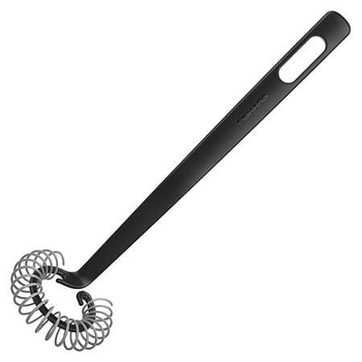 Rrahëse vezësh Fiskars 1014438, formë spirale, zezë/portokalli