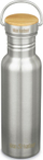Shishe uji Klean Kanteen Reflect Bamboo Cap, çelik inox, kapak bambuje, argjend