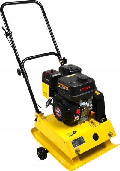 Pllakë kompaktuese GEKO CNP90 G80203, 90kg, 15kN, me motor Loncin OHV