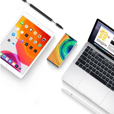 Laps stylus Tech-Protect USP200 3-TIP për tablet e telefon, i bardhë