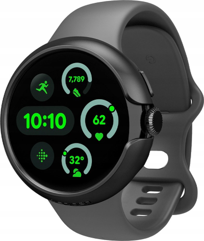 Kornizë mbrojtëse Spigen Thin Fit për Google Pixel Watch 41mm, përputhet me 1 2 3, e zezë