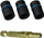 Set çelësash dopio Makita, 10 mm, 3 copë, me dorezë të ndërrueshme
