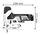 Sharrë orbitale Bosch GST 12V-70, 12V, pa kabllo