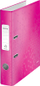 Dosje unazore Leitz Lever Arch File 180° WOW, A4, 50mm, rozë