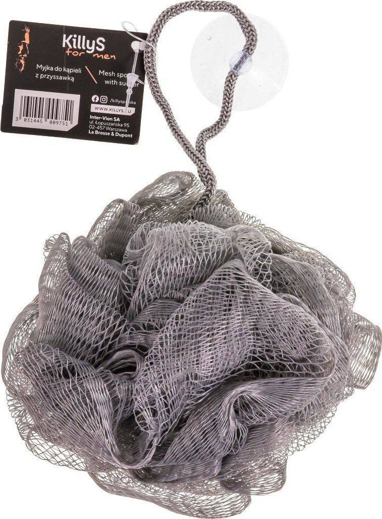 Sfungjer dushi KillyS for Men, me kapëse thithëse, për burra, blu