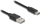 Kабел спирален USB Delock EASY-USB 2.0, Type-A во USB Type-C, црн