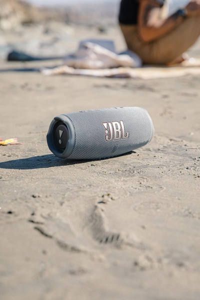 Портабилен звучник JBL Charge 5, Блутут, отпорен на вода, сив