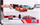 Set lodrash Majorette Porsche Taycan Turbo S 917, me rimorkio gare, metalik, i kuq