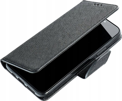 Këllëf telefoni Fancy Book për Xiaomi 13T 13T Pro, me magnet, bëhet dhe mbajtëse, i zi