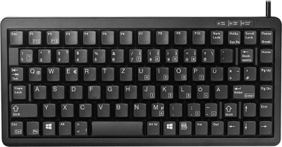 Tastierë Cherry G84-4100, kompakte, me kabllo, e zezë