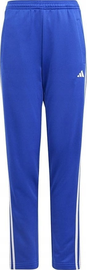 Pantallona stërvitje adidas Tr-es 3 Stripes Pant Jr IR7542, për kalamaj, blu