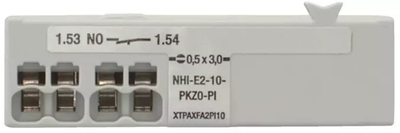 Kontakt ndihmës Eaton NHI-E2-10-PKZ0-PI, 1 NO, për çelësa motorikë