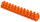Bllok lidhës terminal 12 pika T2UK 34577, 2.5mm², portokalli