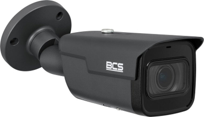 IP камера BCS BCS-L-TIP58VSR6-Ai1-G(2), 8MP, мото-зум леќа 2.7–12mm, бела