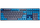Механичка тастатура Ducky One 3 Daybreak RGB, USB, германски распоред, црна со сина и зелена