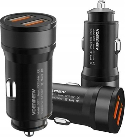 Karikues makine Vega Denmen DZ17, 2.4A 2400mA, 2xUSB, i zi