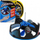 Дрон играчка Air Hogs Gravitor, полнење со USB, контрола со рака, сино и црно