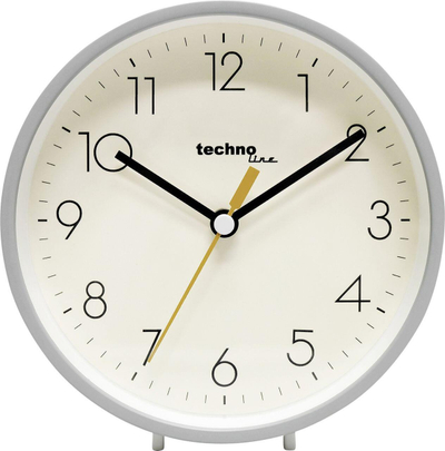 Ora tavoline Technoline Modelhgr, quartz, me alarm, e bardhë