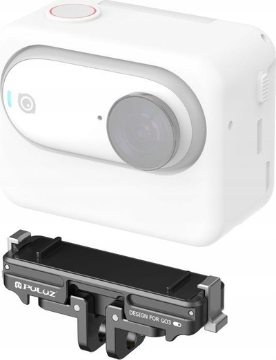 Adapter Puluz PU973B për GoPro 14 në Insta360 GO 3 GO 3S, i zi