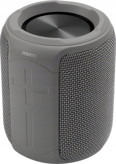 Altoparlant Bluetooth STREETZ S300, IPX7, bateri 10 orëshe, gri