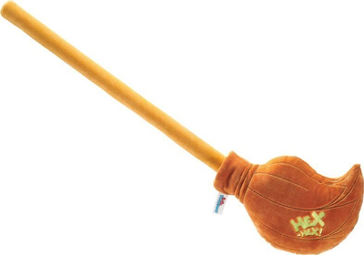 Lodër pellushi Bibi Blocksberg Kartoffelbrei, 79 cm, fshesë magjike, shumëngjyrëshe