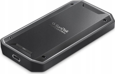 SSD i jashtëm SanDisk Pro G40, 4TB, USB‑C Thunderbolt 3, i zi