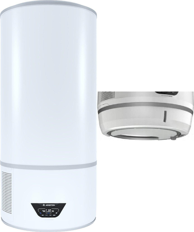 Бојлер за вода Ariston Lydos Hybrid WiFi 80, 1.2 kW, резервоар за кондензација 6.3 L, сив