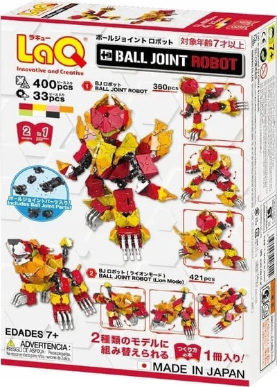 Set konstruktiv edukativ Educational Robot Blocks, 400 copa, Ball Joint