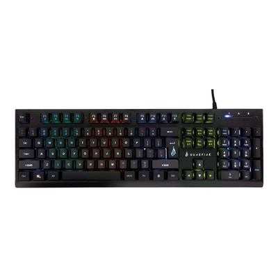 Tastierë gaming SureFire KingPin X2, metal, RGB, e zezë