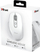 Maus Trust Ozaa, wireless, USB, i bardhë