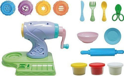 Set plasteline Smily Play Dough Clay Noodle Delicacies, lojë modelimi, shumëngjyrëshe
