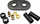 Set fshehës për radiator Vario Term Concealing, rozete dyshe 3/4" PEX, i zi