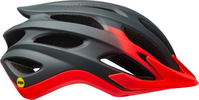 Helmetë MTB Bell Drifter, MIPS, madhësia L 58-62 cm, gri me të kuqe