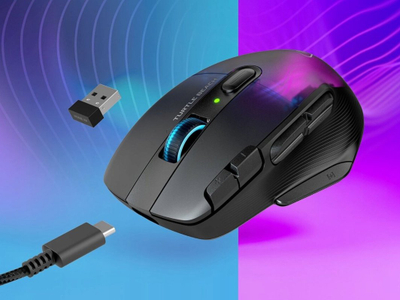Maus gaming Roccat Kone XP Air, pa kabllo, programueshëm, i zi