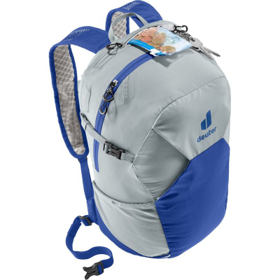 Çantë shpine për hiking Deuter Speed Lite 21, 21L, gati për sistem hidratimi, gri me vjollcë