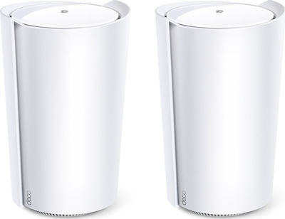 Sistem mesh WiFi TP-Link Deco X95, AX7800, tri-band, i bardhë