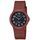 Ora dore Casio MQ24UC-4B, quartz, rezistente ndaj ujit, e kuqe bordo