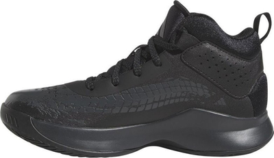 Atlete basketbolli Adidas Cross Em Up 5 K Wide GW4694, për kalamaj, all black, të zeza