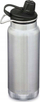 Shishe uji Klean Kanteen Wide, 32oz, çelik inox i izoluar, e zezë