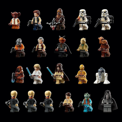 Model LEGO Star Wars Mos Eisley Cantina 75290 për me ndërtu, 3187 copë