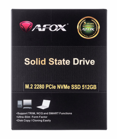 SSD Afox ME300-512GN M.2 NVMe, 512GB, 1.7 GB/s