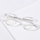 Syze elegante optike me dioptri 1.0, kornizë elastike, transparente