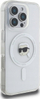 Kllëf telefoni Karl Lagerfeld IML Karl Head, MagSafe, për iPhone 16 Pro Max, transparent